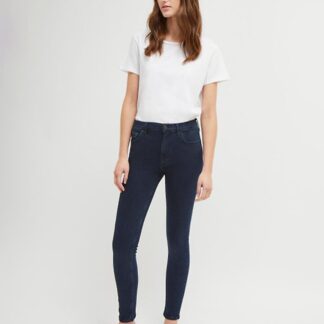 French Connection Women's High Waisted Skinny Jeans - 8 - Blue/Black, Blue/Black