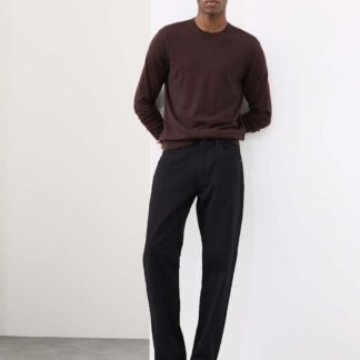 Autograph Straight Fit 360 Flex Stretch Jeans Black/Black