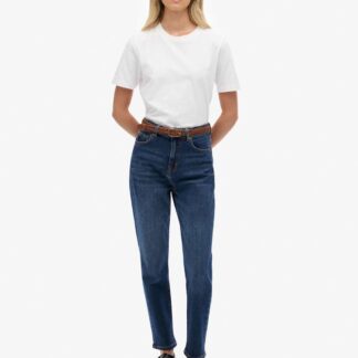 Superdry & Co Mom High Waisted Slim Fit Jeans Blue