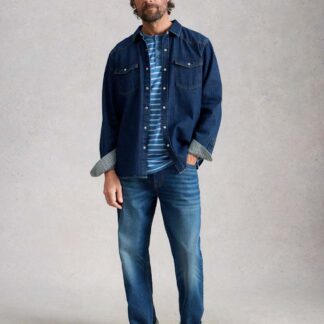 White Stuff Regular Fit Denim Shirt Blue Denim