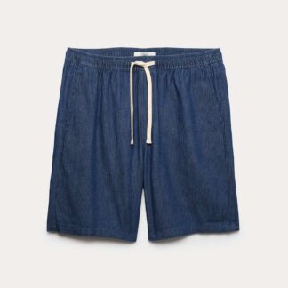 M&S Pure Cotton Corduroy Shorts Denim