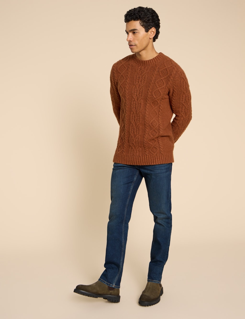 White Stuff Straight Fit 5 Pocket Jeans Blue