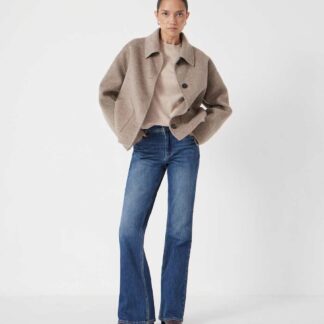 HUSH Mid Rise Bootcut Jeans Denim