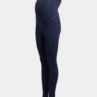 M&S Maternity Over Bump Jeggings Indigo Mix