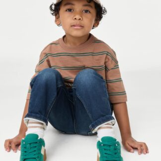 M&S Skinny Cotton Rich Jeans (2-8 Yrs) Dark Denim