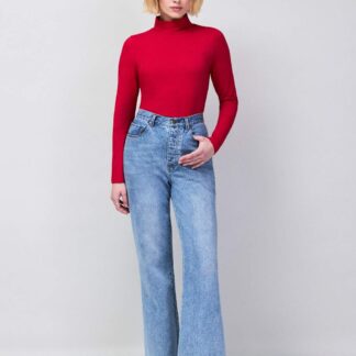 RO&ZO Mid Rise Bootcut Jeans Blue Denim