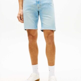 Tommy Hilfiger Regular Fit Denim Shorts Light Blue