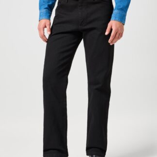 Wrangler Regular Fit Pure Cotton Cowboy Jeans Black