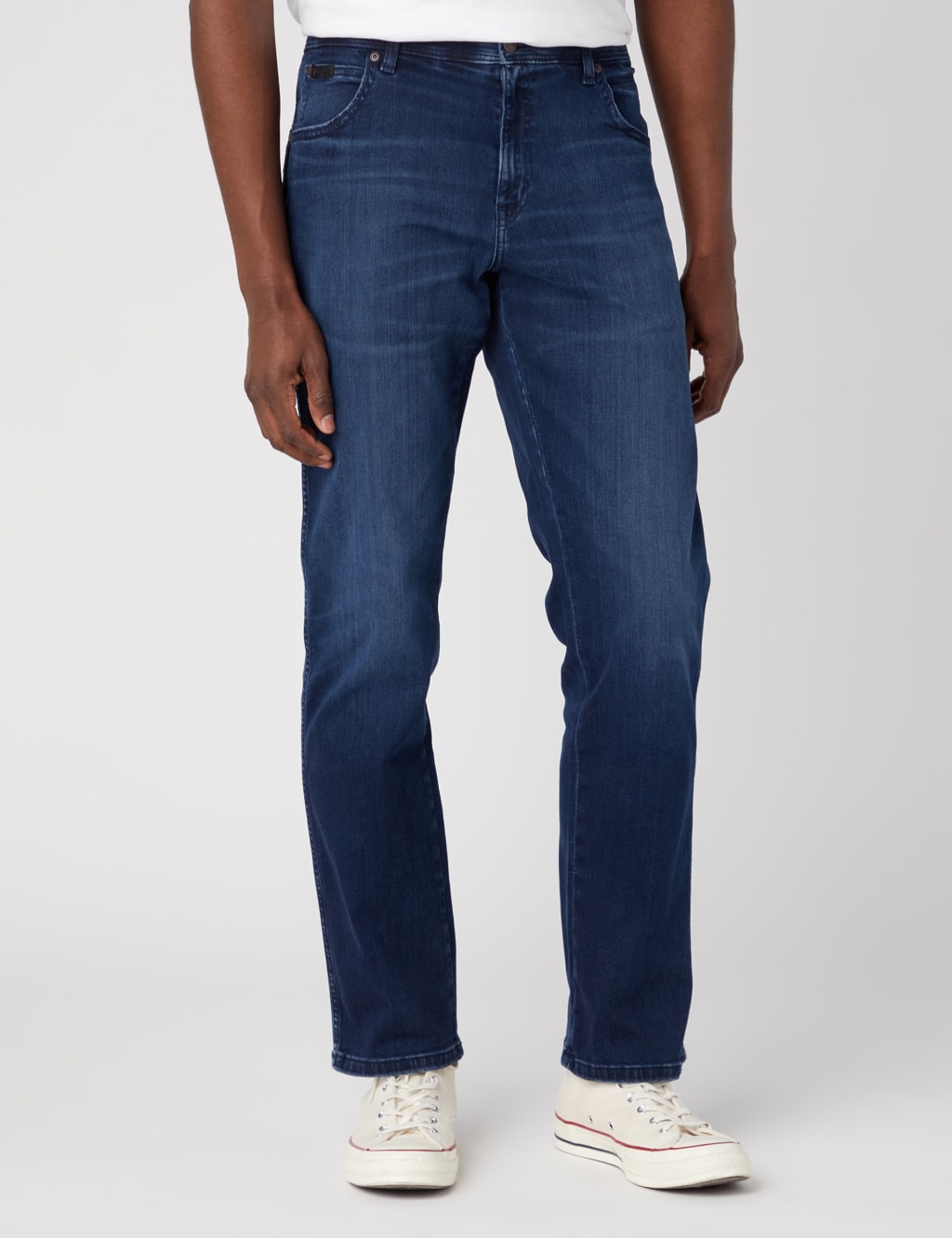 Wrangler Straight Fit Texas 5 Pocket Jeans Denim