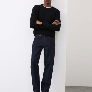 Autograph Straight Fit 360 Flex Stretch Jeans Dark Indigo