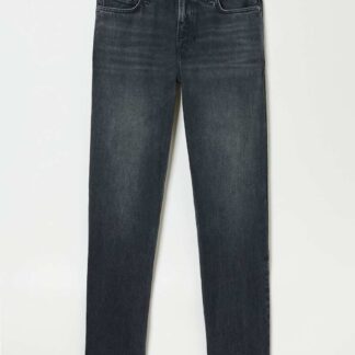 FatFace Straight Fit 5 Pocket Rigid Jeans Black