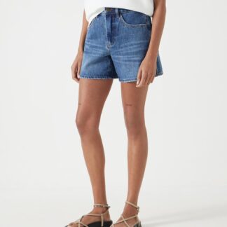 HUSH Denim Shorts Light Blue