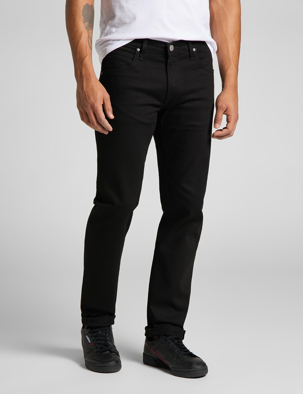Lee Straight Fit Daren Jeans Black Denim