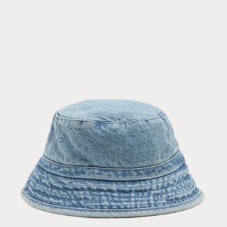 M&S Baby Denim Bucket Hat (0-3 Yrs) Light Denim