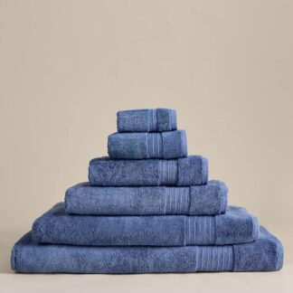 M&S Egyptian Cotton Towel Denim
