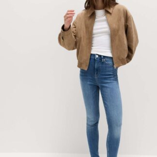 M&S Ivy Supersoft High Waisted Skinny Jeans Light Indigo
