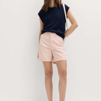 M&S Pure Cotton Denim Classic Shorts Soft Pink
