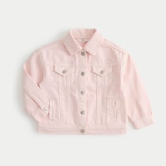 M&S Pure Cotton Denim Jacket (2-8 Years) Soft Pink