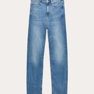 M&S Sienna Supersoft High Waisted Jeans Light Indigo