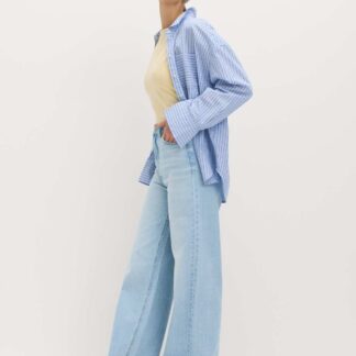 M&S The Wide-Leg Jeans Light Indigo Mix