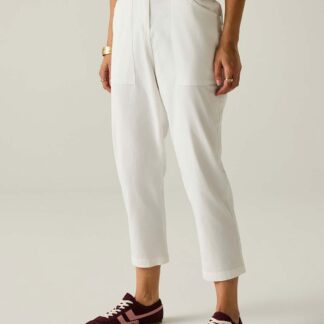 Regatta Shorebella Cotton Blend Straight Leg Joggers White