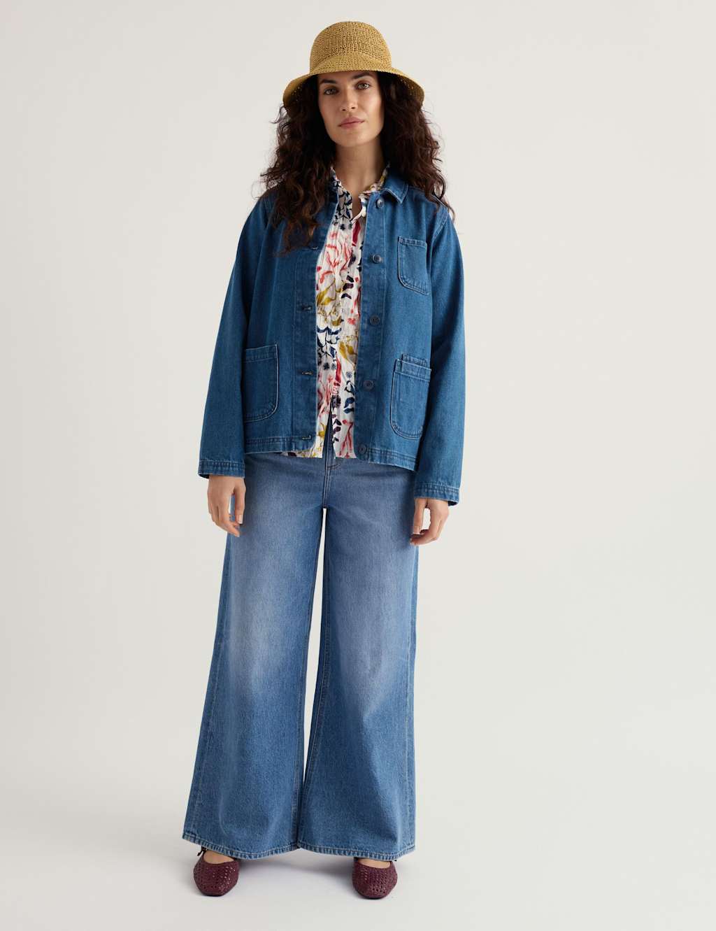 Seasalt Cornwall Denim Collared Jacket Denim