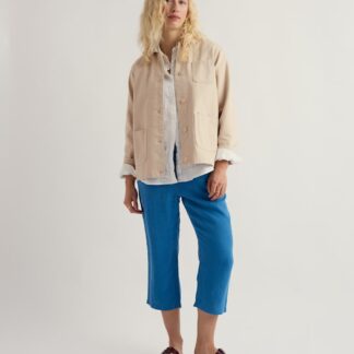 Seasalt Cornwall Denim Collared Jacket Natural