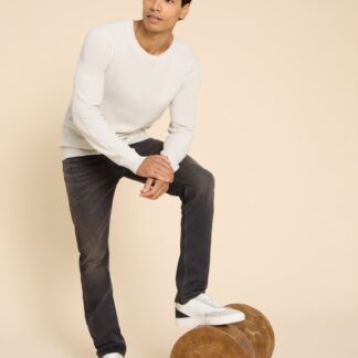White Stuff Straight Fit 5 Pocket Jeans Black Denim