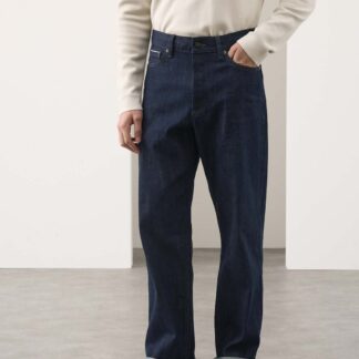Autograph Loose Fit Pure Cotton Japanese Selvedge Jeans Indigo