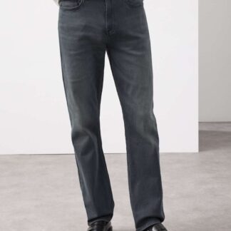 Autograph Straight Fit Italian Soft Touch Jeans Grey