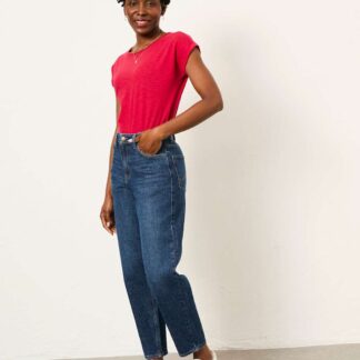FatFace Mid Rise Cigarette Ankle Grazer Jeans Indigo