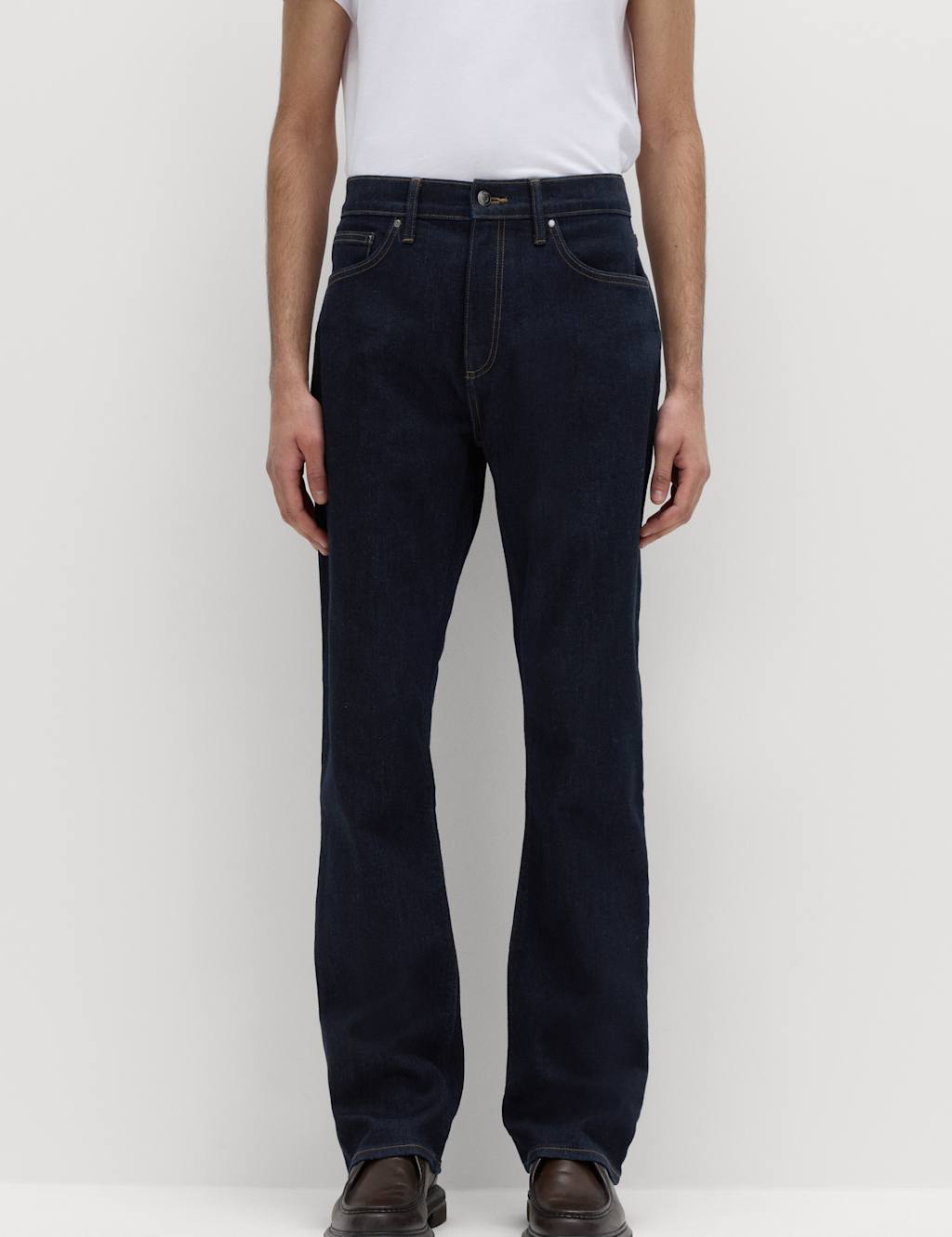 M&S Bootcut Fit Stretch Jeans Dark Indigo