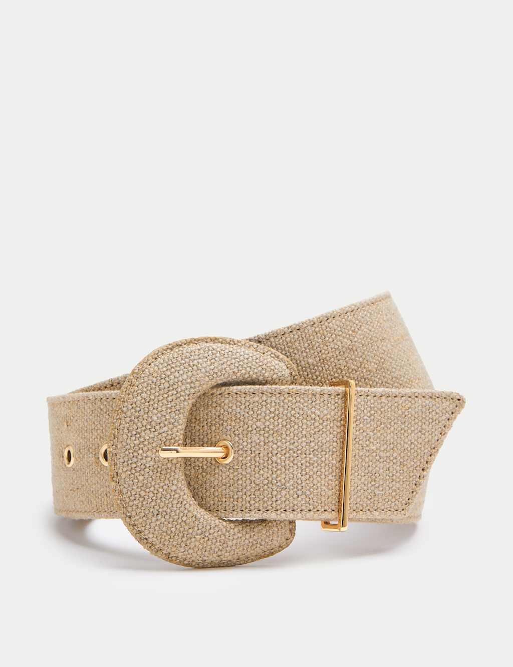 M&S Canvas Jeans Belt Natural