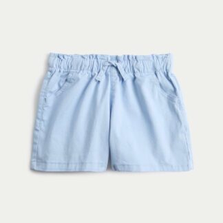 M&S Denim Elasticated Waist Shorts (2-10 Yrs) Powder Blue