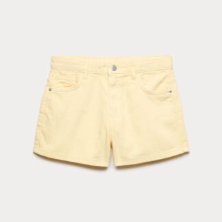 M&S Denim Shorts (6-16 Yrs) Yellow
