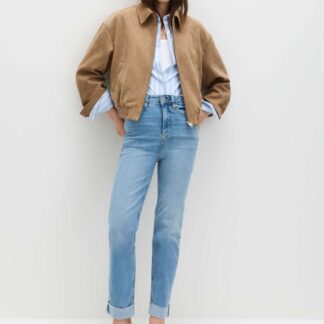 M&S Harper Supersoft High Waisted Jeans Light Indigo