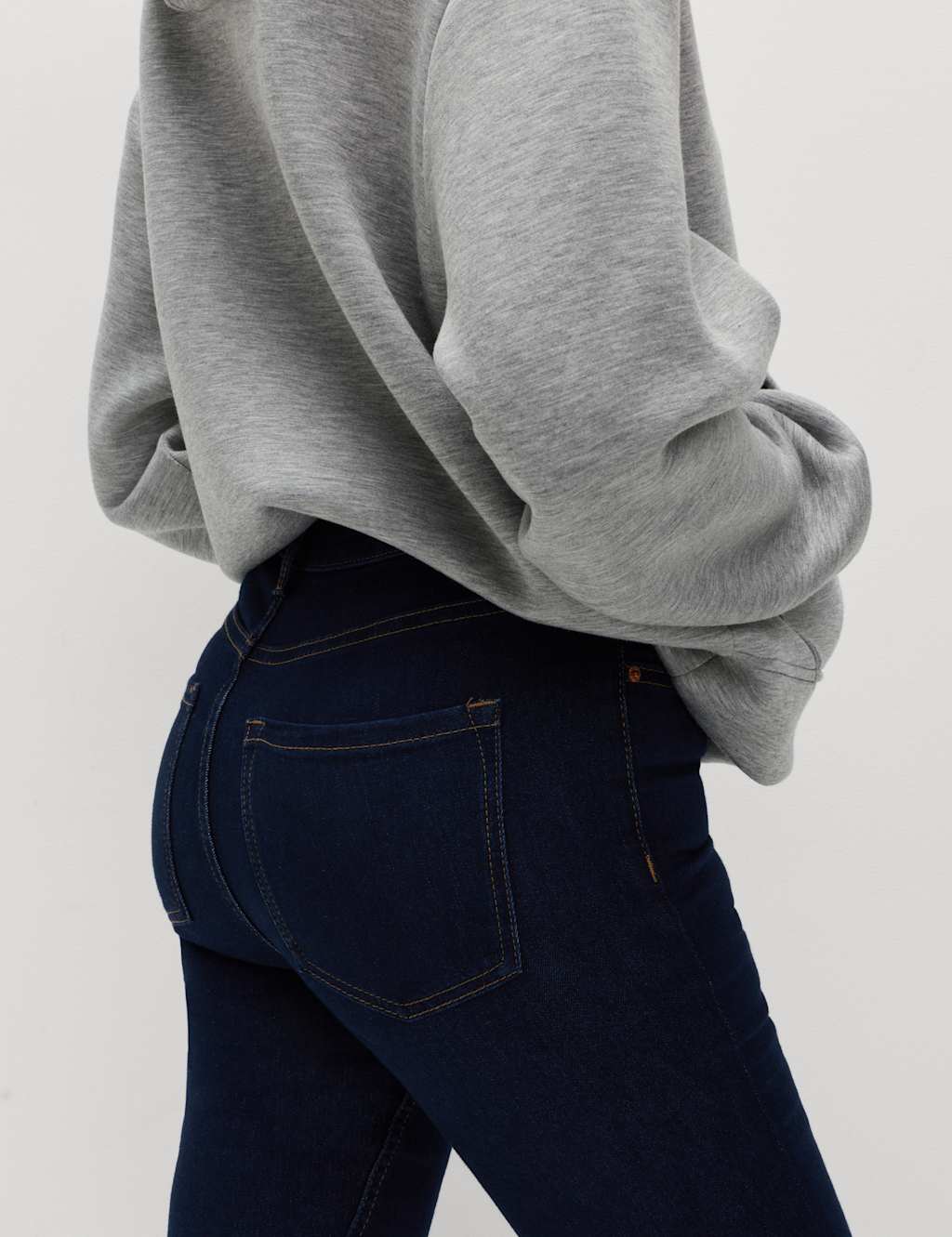 M&S Lily Slim Fit Jeans Indigo Mix