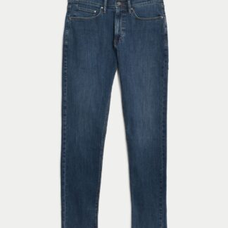 M&S Slim Fit Stretch Jeans Medium Blue