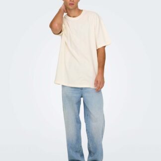 ONLY & SONS Loose Fit 5 Pocket Jeans Light Blue