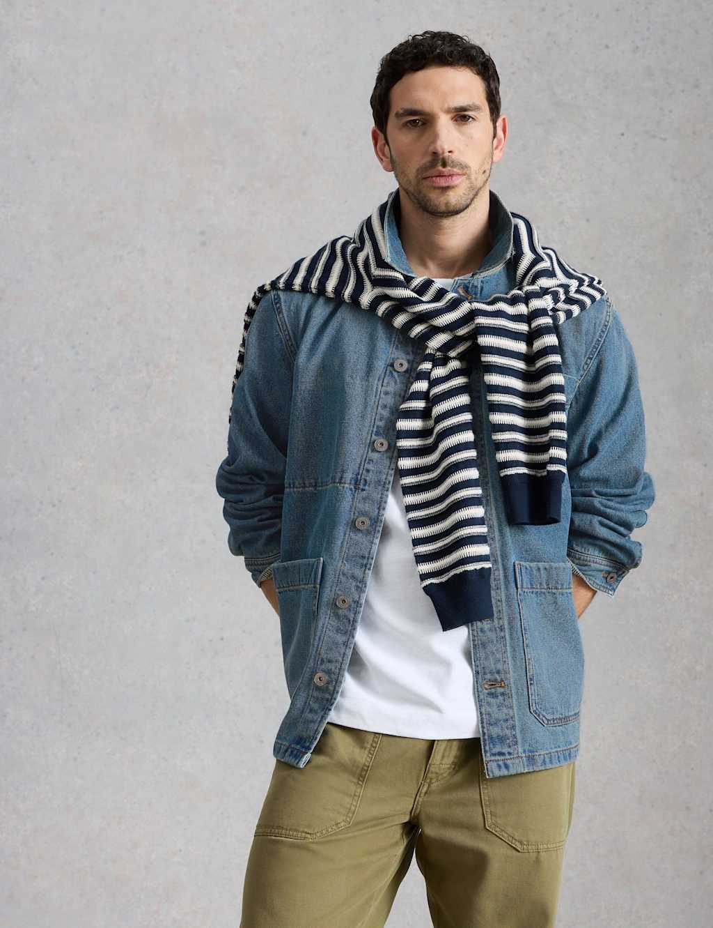 White Stuff Denim Jacket Blue Denim