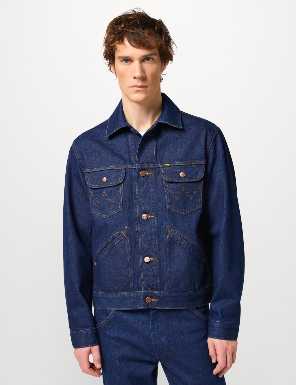 Wrangler Denim Jacket Navy