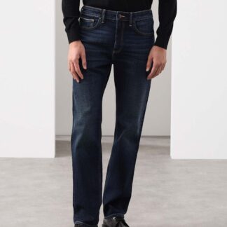 Autograph Slim Fit Japanese Selvedge Stretch Jeans Dark Indigo