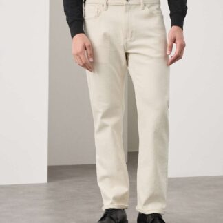 Autograph Straight Fit Japanese Selvedge Jeans Ecru
