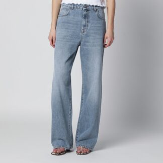 Classic blue loose-fit jeans