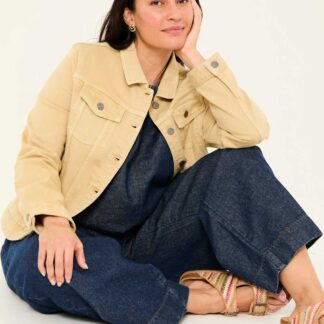 FatFace Denim Jacket Yellow