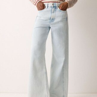 Jigsaw Mid Rise Wide Leg jeans Denim