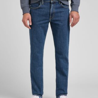 Lee Straight Fit Brooklyn Jeans Med Blue Denim