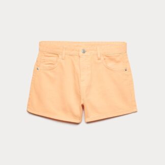 M&S Denim Shorts (6-16 Yrs) Orange