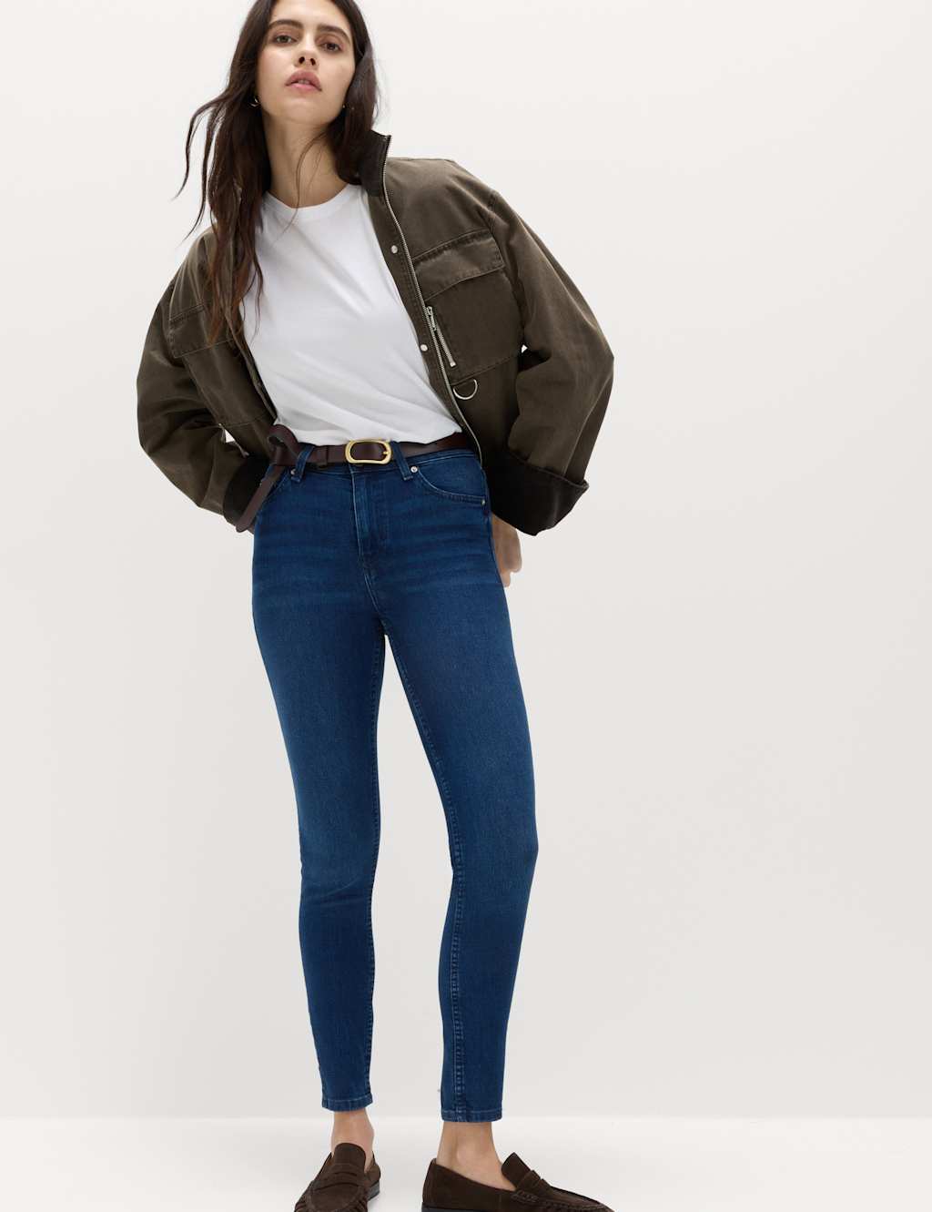 M&S Ivy Skinny Jeans Dark Indigo