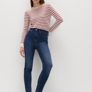 M&S Ivy Supersoft High Waisted Skinny Jeans Dark Indigo